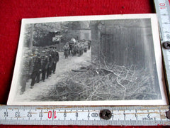 Foto-Konvolut Eystrup bei Hoya – Beerdigung Polizei-Vorsteher Carl Freese mit HK-Fahnen (Art. 30.082)