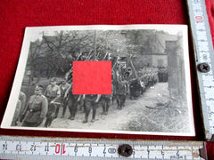 Foto-Konvolut Eystrup bei Hoya – Beerdigung Polizei-Vorsteher Carl Freese mit HK-Fahnen (Art. 30.082)