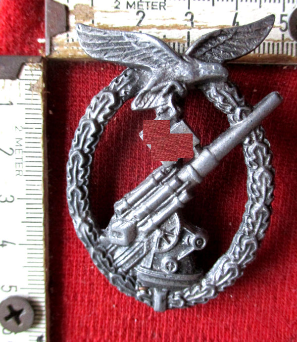 Luftwaffe Flak Orden Flakkampfabzeichen an Nadel