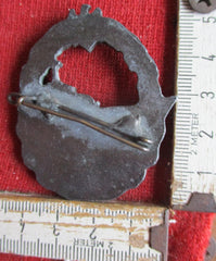 Orden Zerstörer Kriegsabzeichen der Marine Kriegsmarine mit HK an Nadel