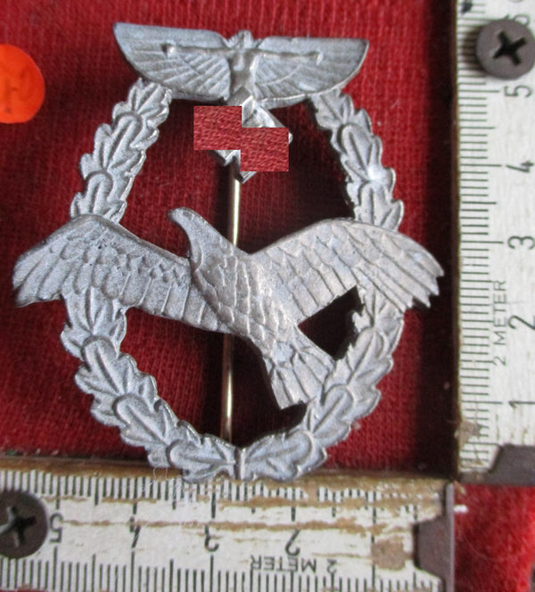 NSFK Orden Flugzeugführer Abzeichen für Motorflugzeuge (3.Form)NS Fliegerkorps NSDAP