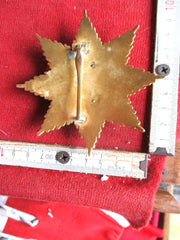 deutscher Adler Orden Garde Stern Großkreuz NSDAP mit Schwertern Bruststern an breiter Nadel gemarkt Orden Uniform