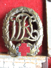 Orden DRL Sport mit HK Deutscher Reichsbund für Leibesübungen an Nadel Länge ca 70 mm gemarkt ORIGINAL !!!