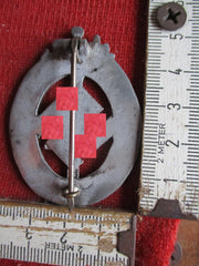 1932 SA Orden Coburg mit Adolf Hitler an Nadel mit HK