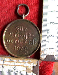 KVK Medaille aus 1939 Kriegverdienst Medaille ORIGINAL ORDEN
