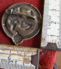 Pferde Sport 1935 Deutsches Reiterabzeichen 3. Stufe in Bronze Orden Prinzengröße Hersteller gemarkt