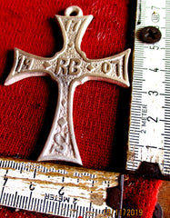 Militär Pfarrer christliches Kreuz RB S aus 1907 Orden Abzeichen mit Öse