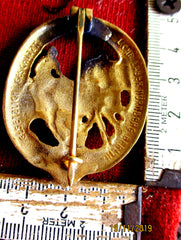 Pferde-Sport Deutsches Fahrer-Abzeichen 3. Klasse Bronze 1930 Orden Abzeichen