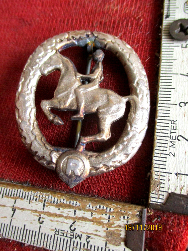 Pferd-Sport Deutsches Reiterabzeichen &nbsp;3. Klasse Bronze 1930