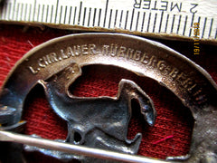 Pferd-Sport Deutsches Reiterabzeichen &nbsp;3. Klasse Bronze 1930