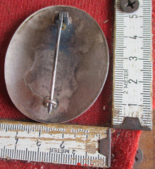 Polizei-Marke Gotha Thüringen Staedtische Polizei Marke Ausweis an Nadel