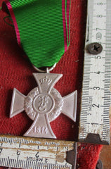 Sachsen/Anhalt - Friedrich Kreuz 1914 am Ban