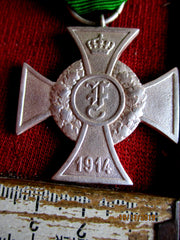 Sachsen/Anhalt - Friedrich Kreuz 1914 am Ban