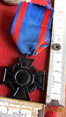 Oldenburg Friedrich August-Kreuz 2. Klasse 1914 am Band Buntmetall geschwärzt