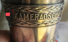 Kameradschaft-SS Jubiläumsbecher Silber mit HK Höhe 15 cm Hersteller Wellner & Söhne