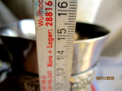 Kameradschaft-SS Jubiläumsbecher Silbrig mit Hakenkreuz Höhe 15 cm Hersteller Wellner & Söhne