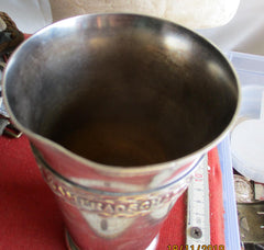 Kameradschaft-SS Jubiläumsbecher Silbrig mit Hakenkreuz Höhe 15 cm Hersteller Wellner & Söhne