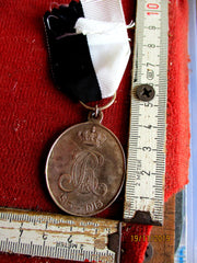 Preussen Lützow Orden Erinnerung Bewährungsabzeichen des Freikorps Lützow 1913 am Band Rheinisches Infanterie-Rgt. V, Hanau 100-Jahrfeier 1813-1913