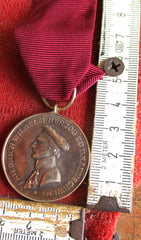 Peninsula-Medaille 1909 Braunschweig Orden am Band