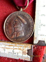 Peninsula-Medaille 1909 Braunschweig Orden am Band