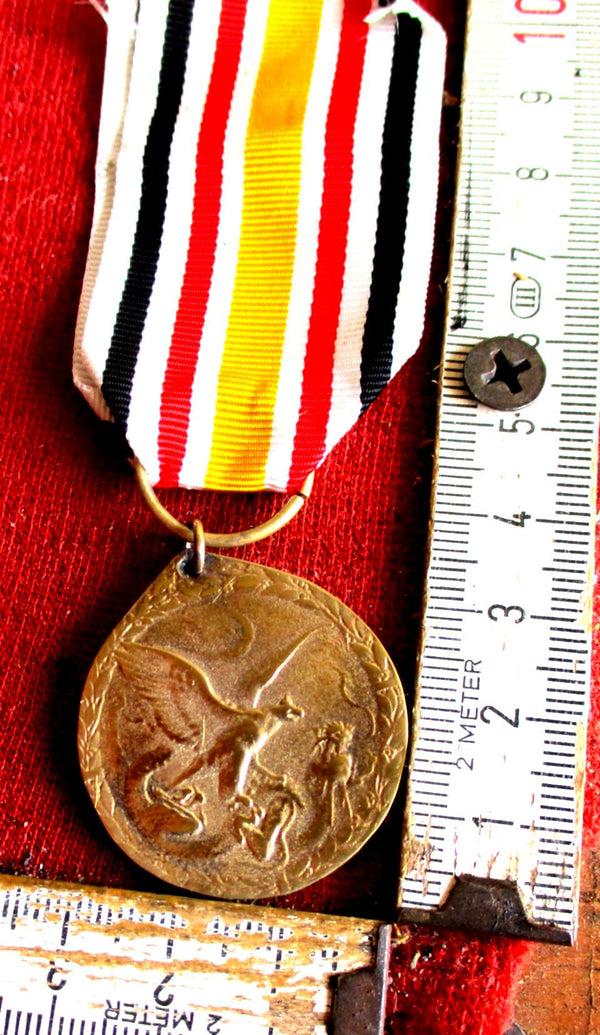 Kolonien Orden Boxer Aufstand China-Denkmünze für Kämpfer 1901 am Band