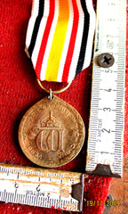 Kolonien Orden Boxer Aufstand China-Denkmünze für Kämpfer 1901 am Band