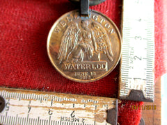 Hannover Wellington Regent Georg Waterloo-Medaille 1813 verliehen Welfen am Band