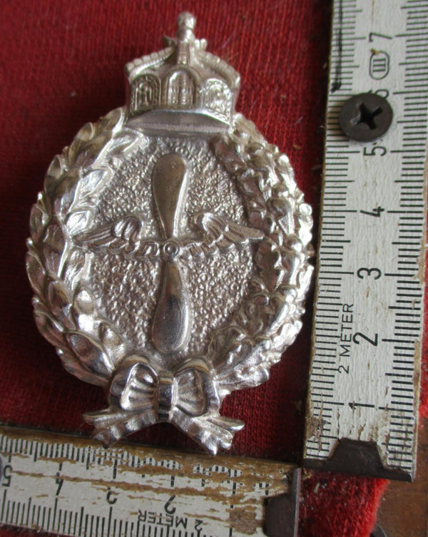 Kaiserliches WK.1, Fliegerdienst-Erinnerungsabzeichen um 1914 Orden Propeller Preussen Luftwaffe Fliegerkorps 1.Weltkrieg