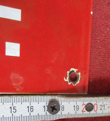 DAF emailliertes Blechschild Geschäftsstelle mit HK Deutsche Arbeits Front Maße ca 300 x 200 mm