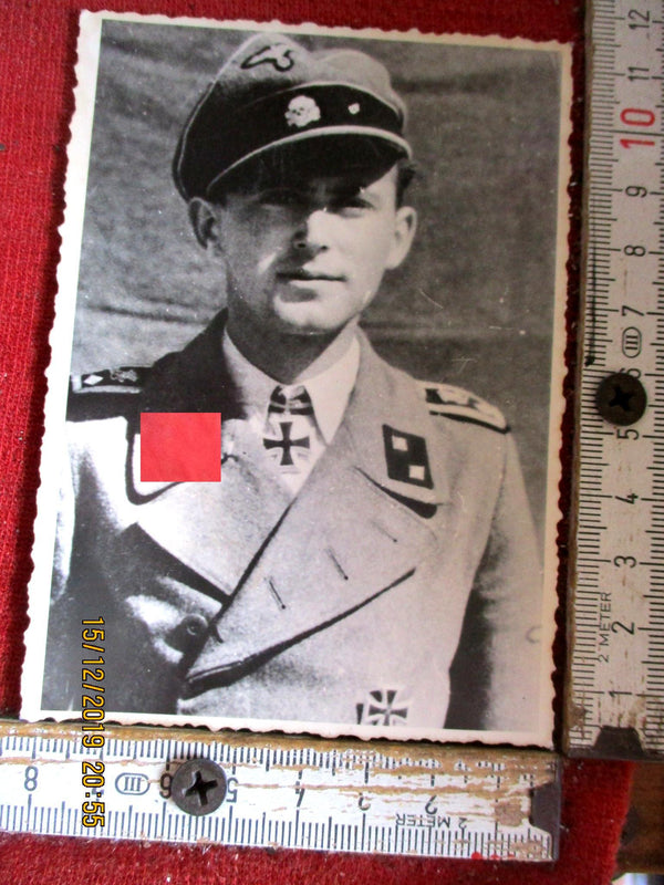 SS Foto Ritterkreuz Träger in Uniform