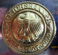 Marine Freikorps Reichbanner Schwarz Rot Gold Tabakdose Graben-Arbeit Reservisten Maße ca 11x8x3 cm aus einem alten Händlerbestand