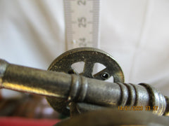 Artillerie Reservisten Krug aus Glas Zinndeckel graviert mit Kanone Höhe 24 cm