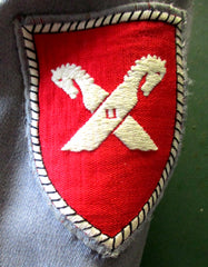 Hauptmann Uniform Rock Jacke Panzer Aufklärer Größe 50---3. Panzerdivision könnte auch Feld-Nachrichtentruppe beziehungsweise Fernmelder sein aus einem alten Händlerbestand