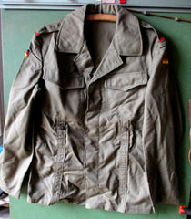 Artillerie Feldjacke Bundeswehr Uniform 70-er Jahre Größe 1