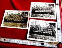 WEHRMACHT Soldaten Uniform 3x Foto Photo Kompanie