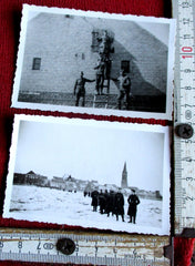 2x Foto Russland Front Wehrmacht Soldaten