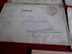 Feldpost 1.WK Weltkrieg Soldaten Post 5 Stück Briefe