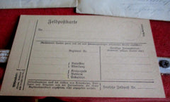 Feldpost 1.WK Weltkrieg Soldaten Post 5 Stück Briefe