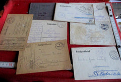 Feldpost 1.WK Weltkrieg Soldaten Post 7 Stück Briefe