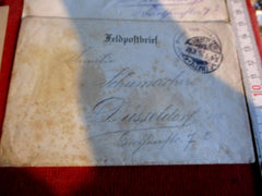 Feldpost 1.WK Weltkrieg Soldaten Post 7 Stück Briefe