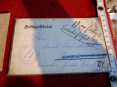 Feldpost 1.WK Weltkrieg Soldaten Post 7 Stück Briefe