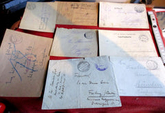 Feldpost 1.WK Weltkrieg Soldaten Post 8 Stück Front