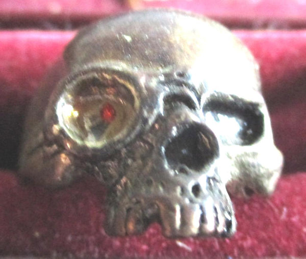 SS Ring Kantinenring Totenkopf Ring Ehrenring aus Metall ohne Brillie ca 20 mm Durchmesser