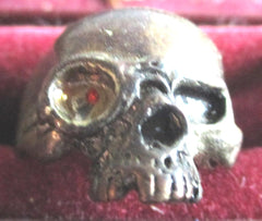 SS Ring Kantinenring Totenkopf Ring Ehrenring aus Metall ohne Brillie ca 20 mm Durchmesser