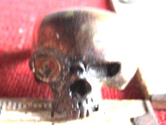 SS Ring Kantinenring Totenkopf Ring Ehrenring aus Metall ohne Brillie ca 20 mm Durchmesser