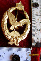 SMS Kriegs Marine Flugzeugführer 1.WK Fliegertruppe Orden Abzeichen deutsches Reich Staaten