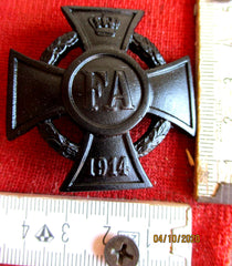 Oldenburg FA Kreuz 1.WK Orden mit Nadel 1. Klasse Abzeichen deutsches Reich Staaten