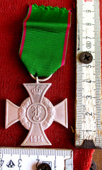 Anhalt Friedrich Kreuz 1.WK Orden Abzeichen am Band deutsches Reich Staaten