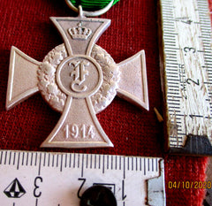 Anhalt Friedrich Kreuz 1.WK Orden Abzeichen am Band deutsches Reich Staaten