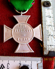 Anhalt Friedrich Kreuz 1.WK Orden Abzeichen am Band deutsches Reich Staaten